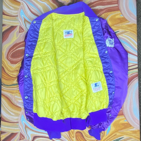 Vintage Washington Huskies Starter Jacket Large UW - Picture 3 of 10
